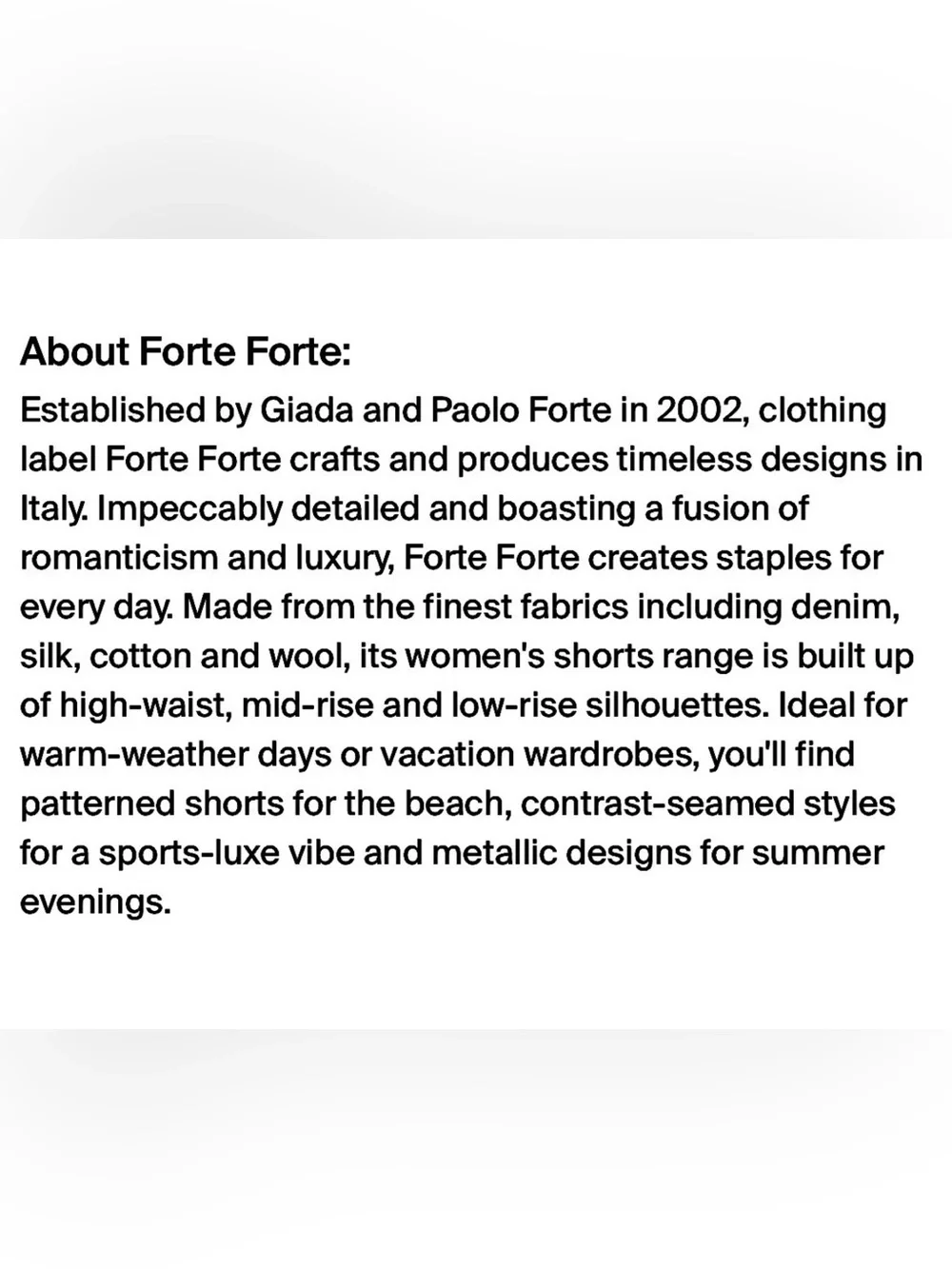 Forte Forte Denim Shorts Crystal Strass Fringe/High waisted/New/ItalianDesigner